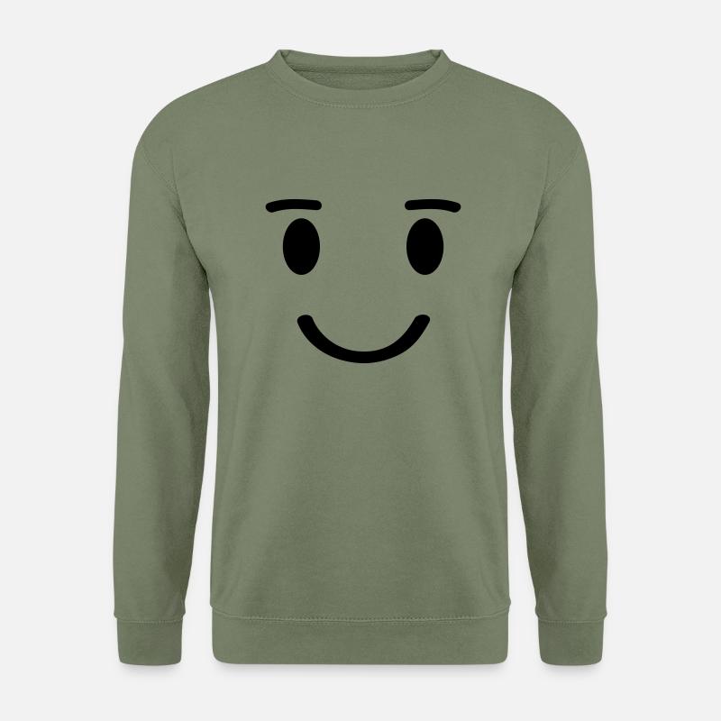 smileface - Unisex Sweatshirt - army green