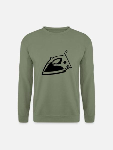 Fer à repasser - Sweat-shirt Unisexe - vert militaire