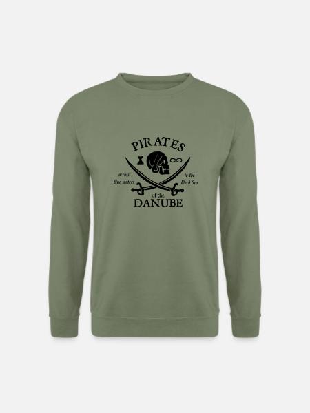Pirates of the Danube - Unisex Pullover - Armeegrün