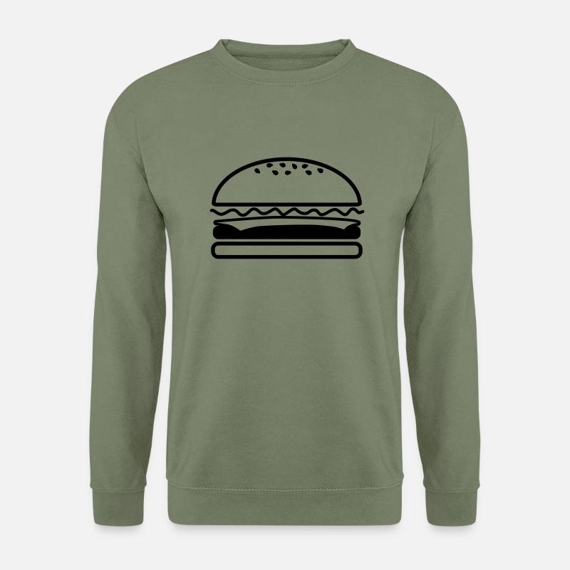 Buger - Unisex Pullover - Armeegrün
