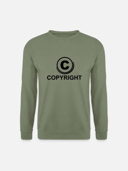 c_copyright_1f1 - Unisex Sweatshirt - army green