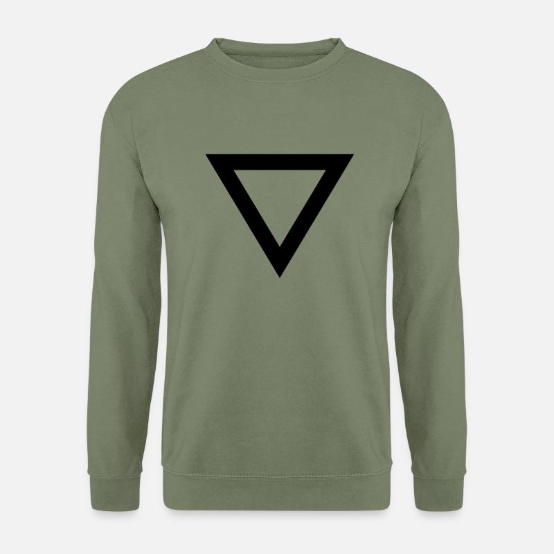 triangle - Unisex Sweatshirt - army green