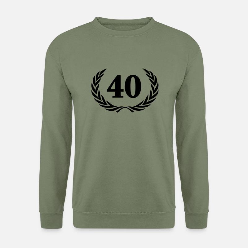 40 - Unisex Pullover - Armeegrün
