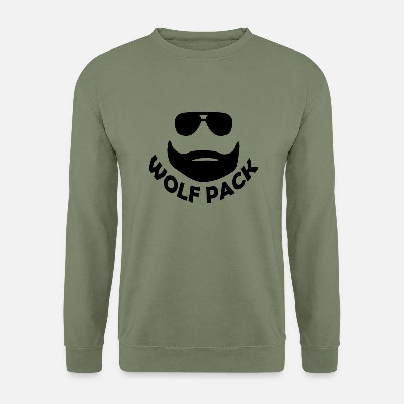 wolf pack - Unisex Sweatshirt - army green