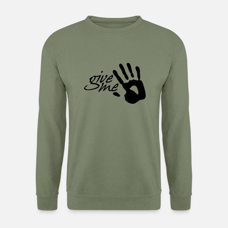 give me five - Unisex Sweatshirt - army green