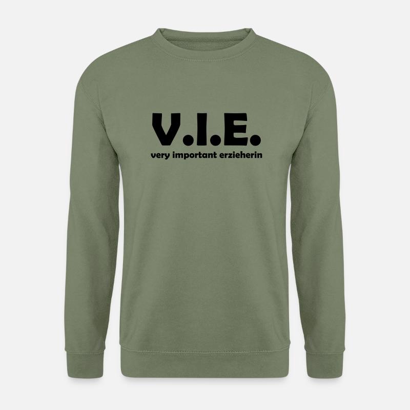 erzieherin - Unisex Pullover - Armeegrün