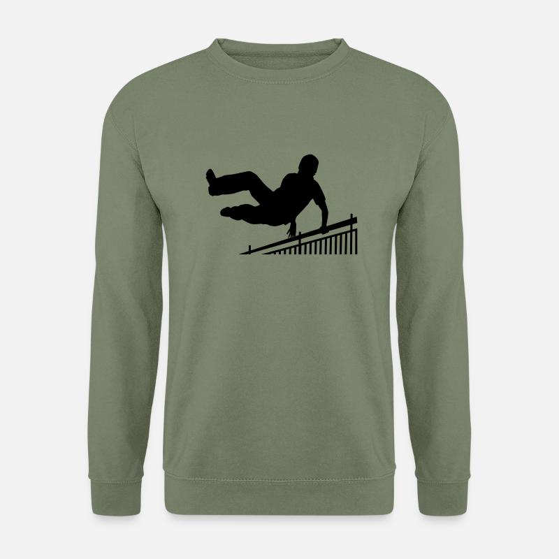 free running - Unisex Sweatshirt - army green