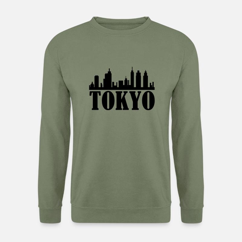 tokyo_01 - Unisex Pullover - Armeegrün