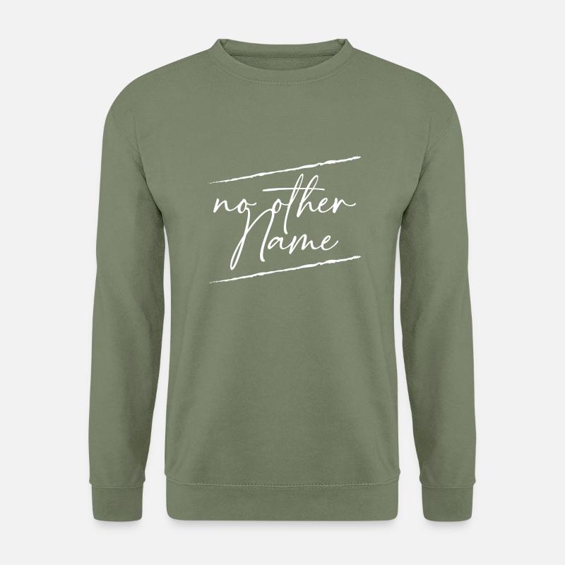 Christliche Sprüche - Unisex Pullover - Armeegrün