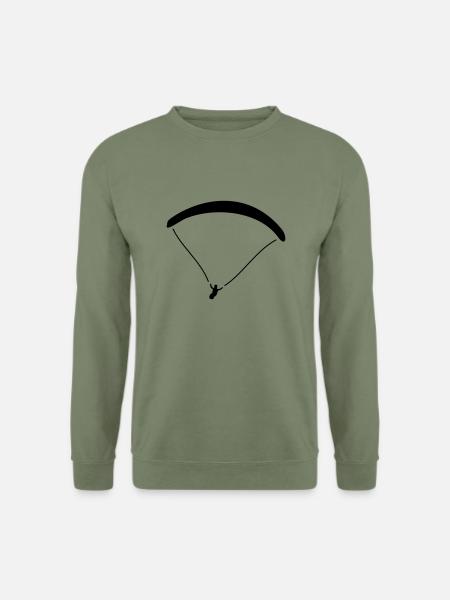 Gleitschirm - Unisex Pullover - Armeegrün