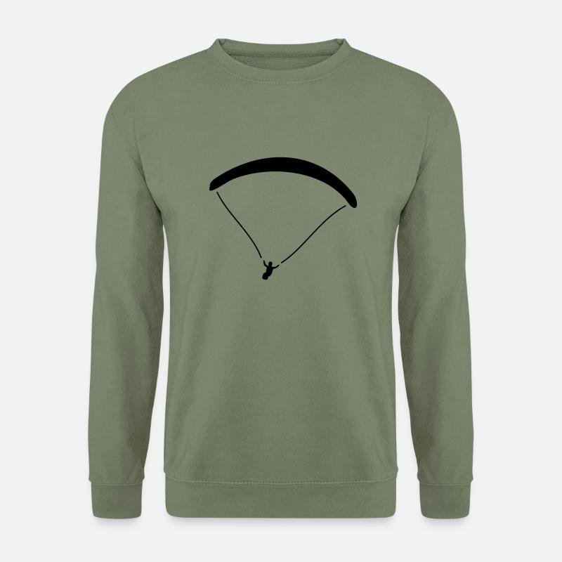 Gleitschirm - Unisex Pullover - Armeegrün