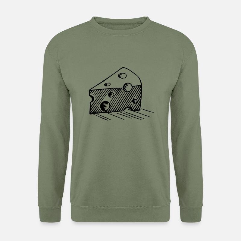 cheese - Unisex Pullover - Armeegrün