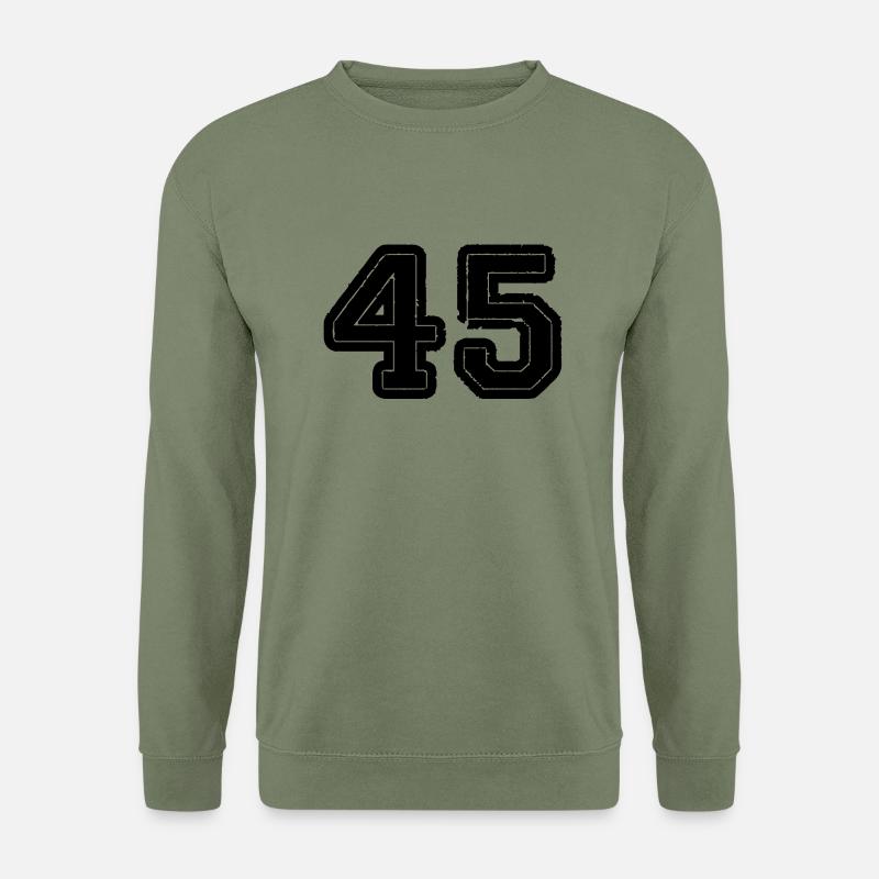 45 - Unisex Pullover - Armeegrün