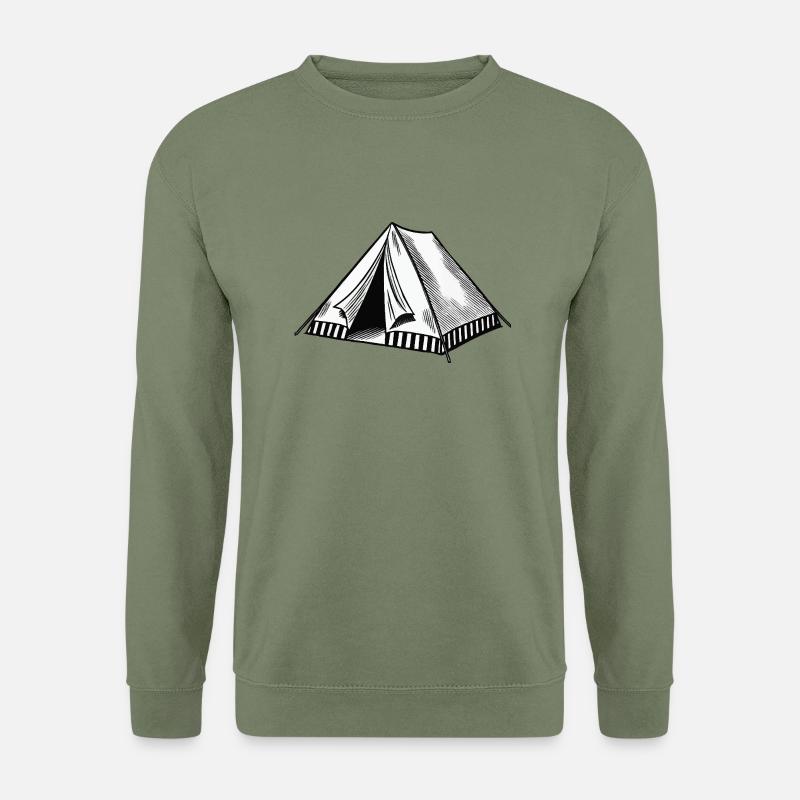 zelt - Unisex Pullover - Armeegrün
