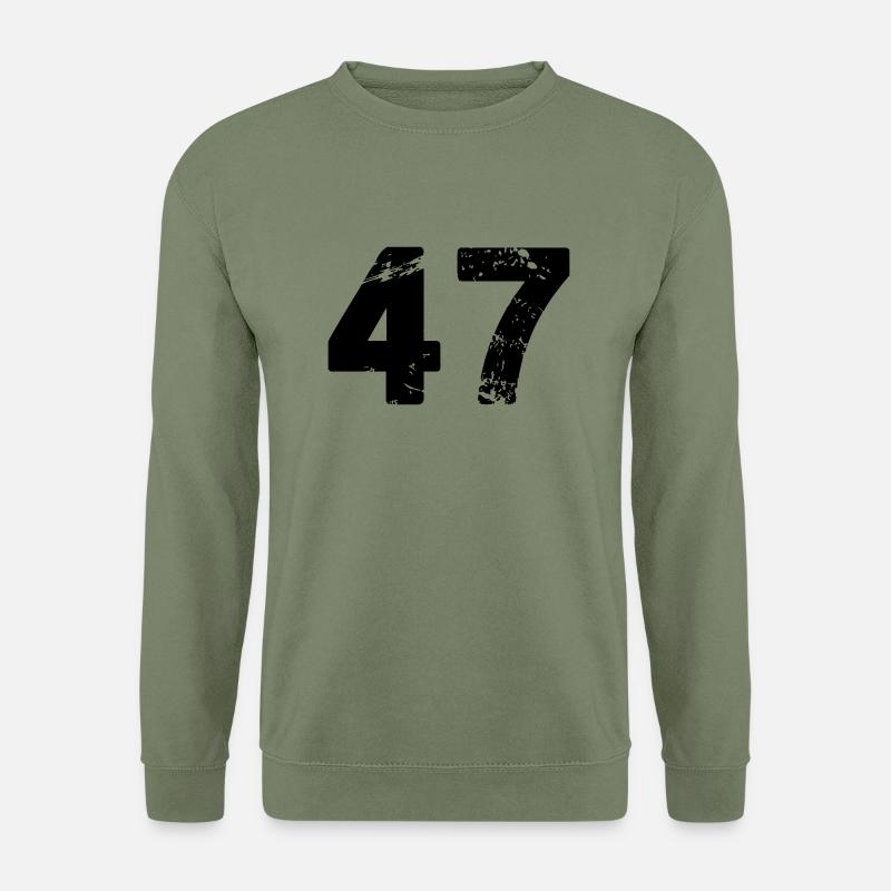 47 - Unisex Pullover - Armeegrün