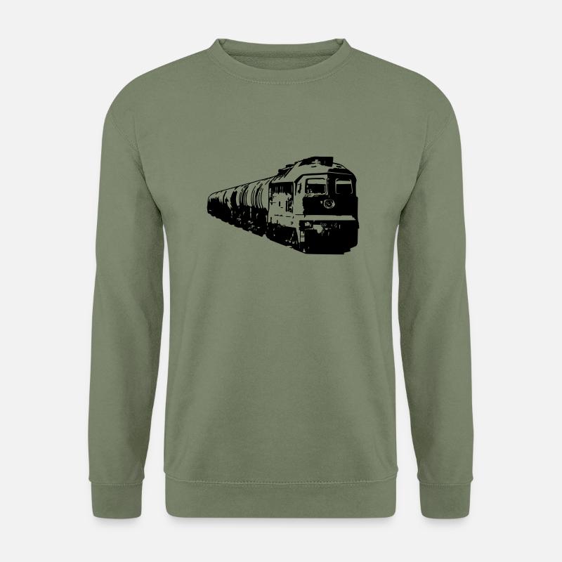 Freight train - Unisex Sweatshirt - army green