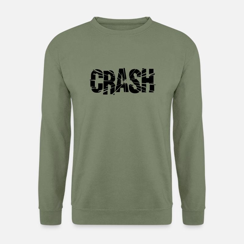 Crash - Unisex Pullover - Armeegrün