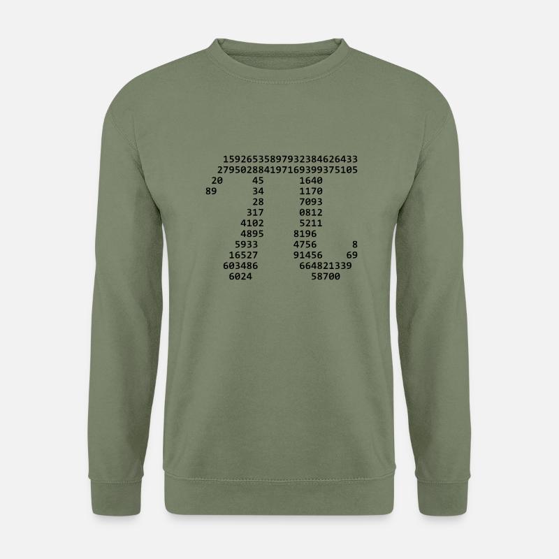 Pi - Unisex Pullover - Armeegrün