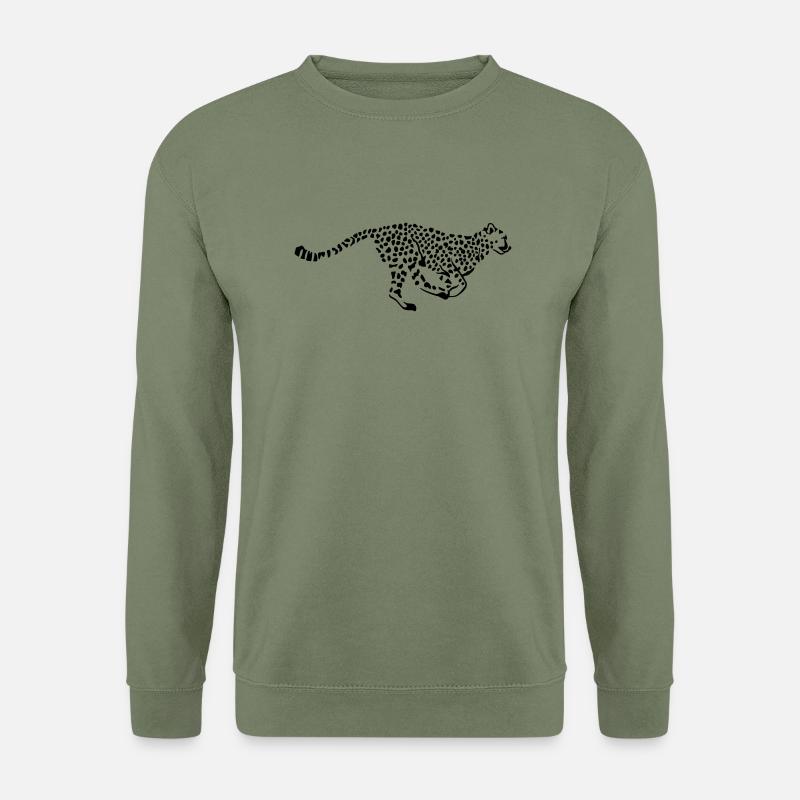 Leopard - Unisex Sweatshirt - army green