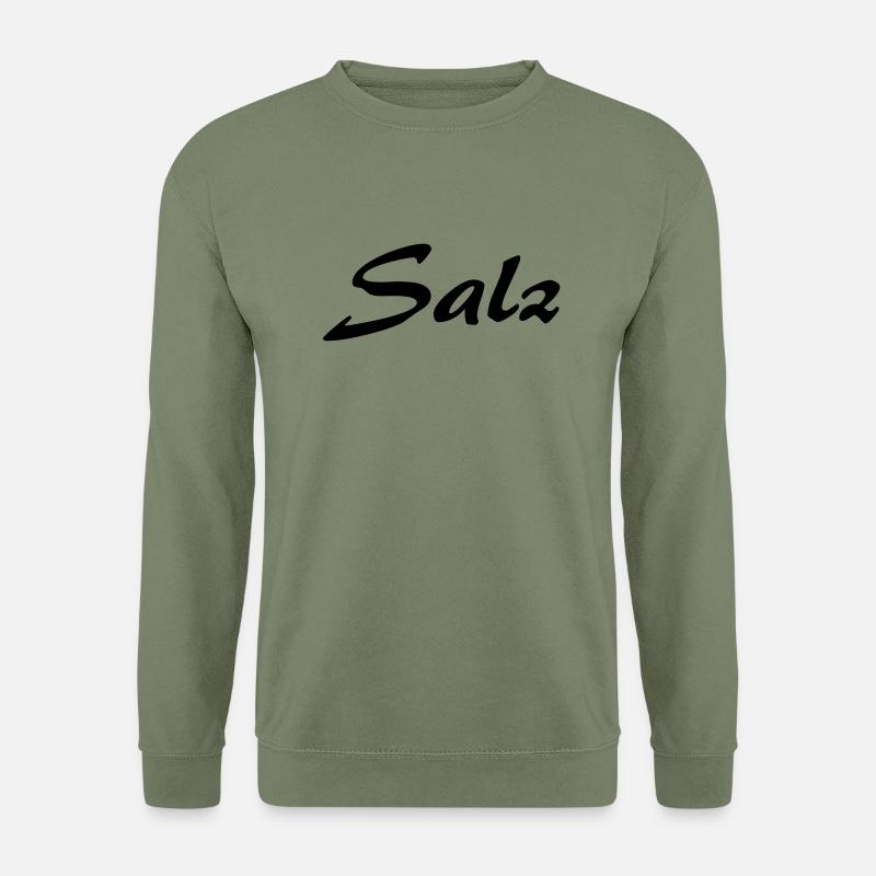 Salz - Unisex Pullover - Armeegrün