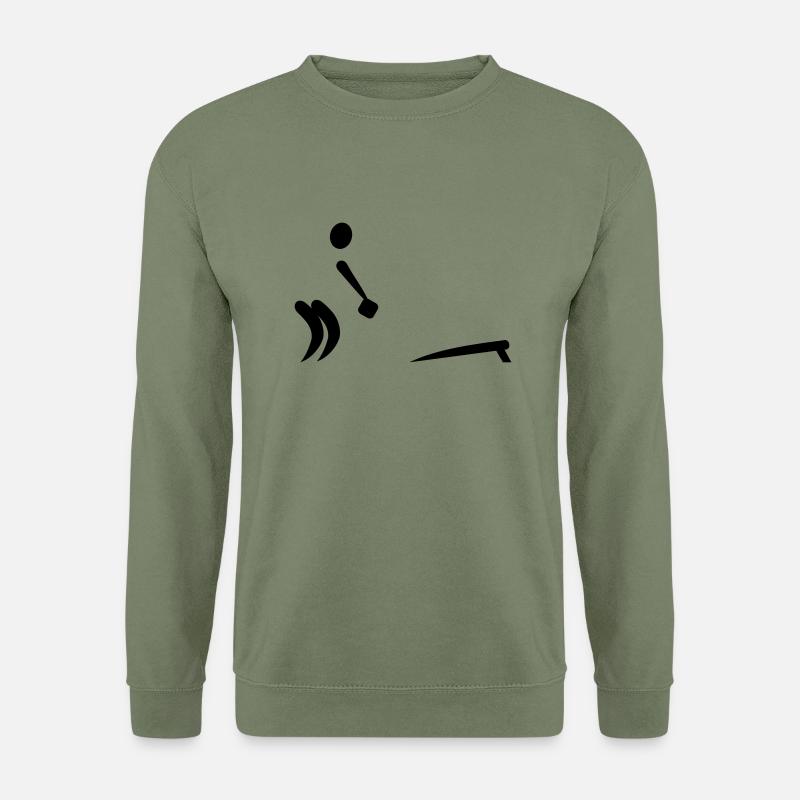Cornhole - Sweat-shirt Unisexe - vert militaire