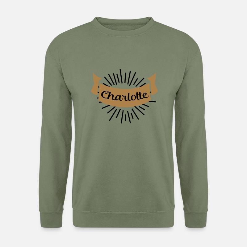 charlotte - Unisex Pullover - Armeegrün