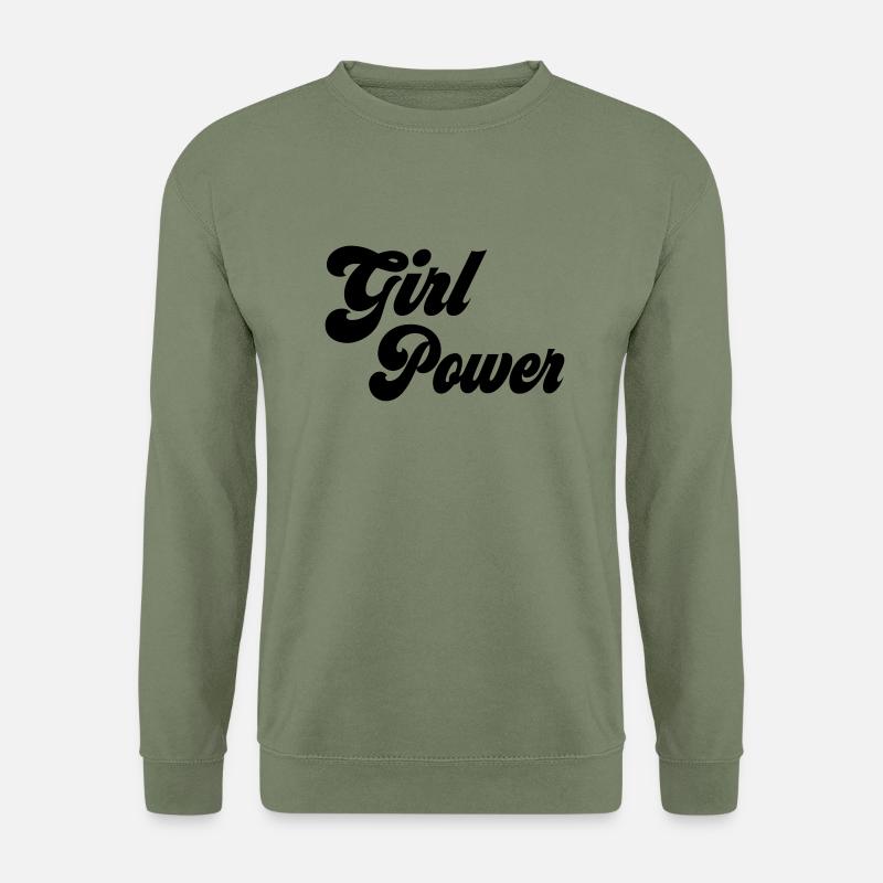 Girl Power - Unisex Pullover - Armeegrün