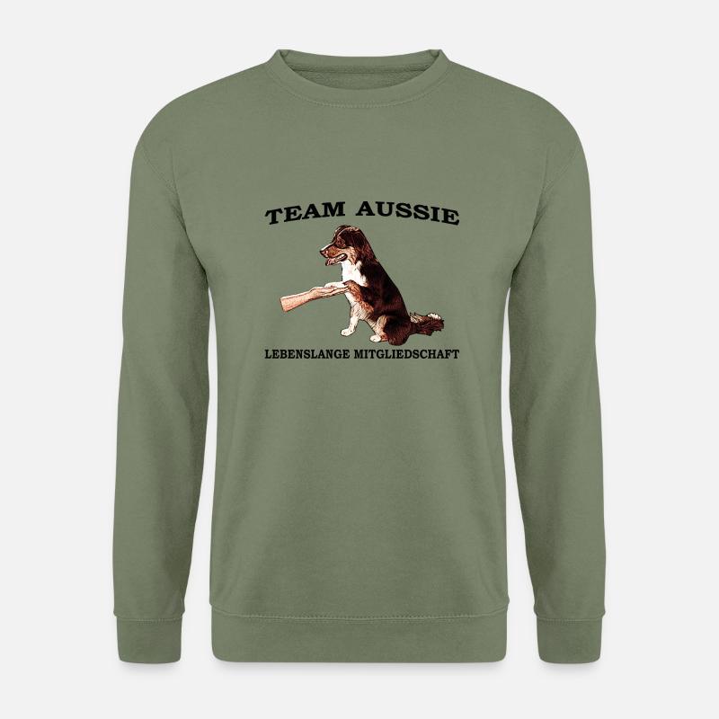 Aussie Team11 - Unisex Pullover - Armeegrün