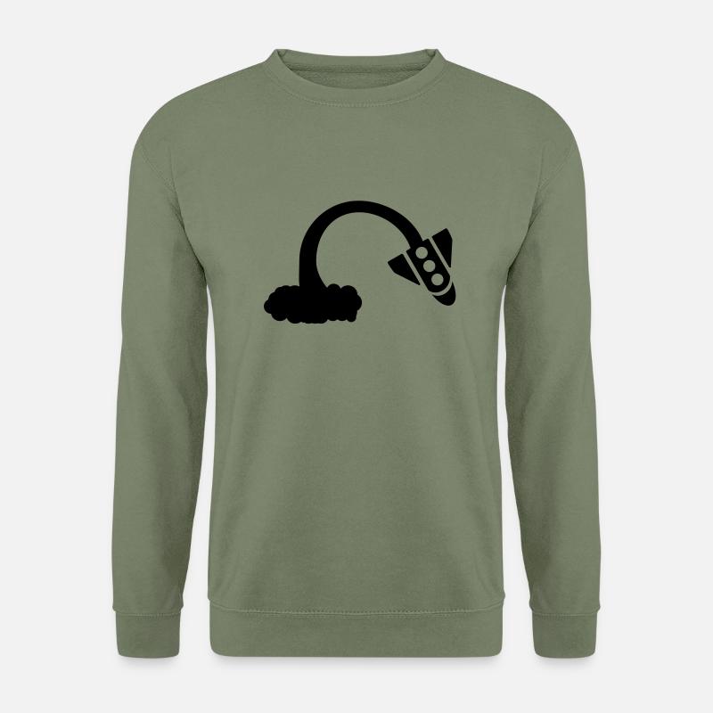 Rakete fail - Unisex Pullover - Armeegrün