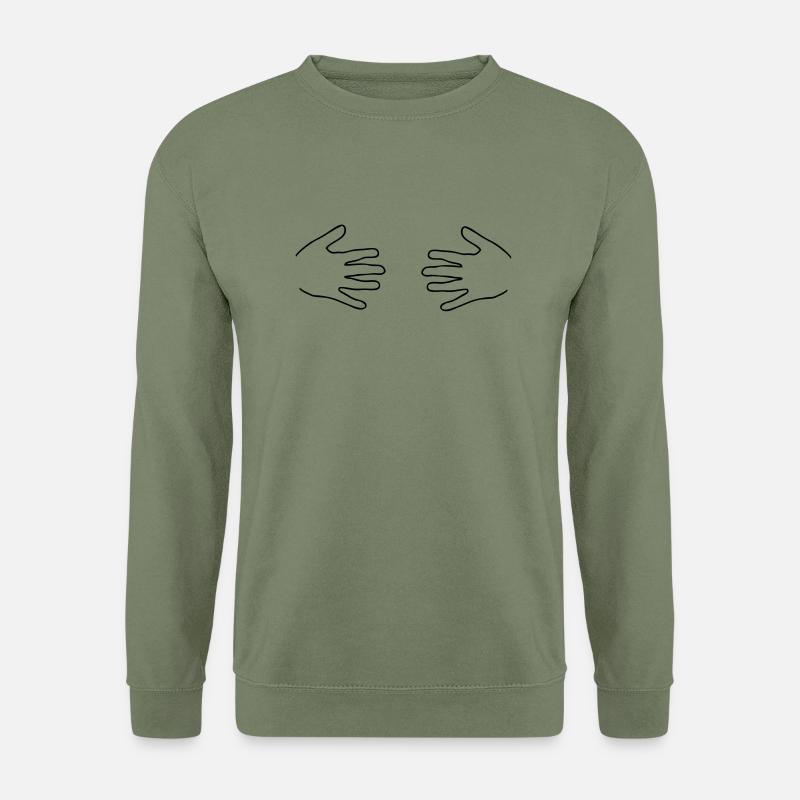 Hands - Unisex Sweatshirt - army green
