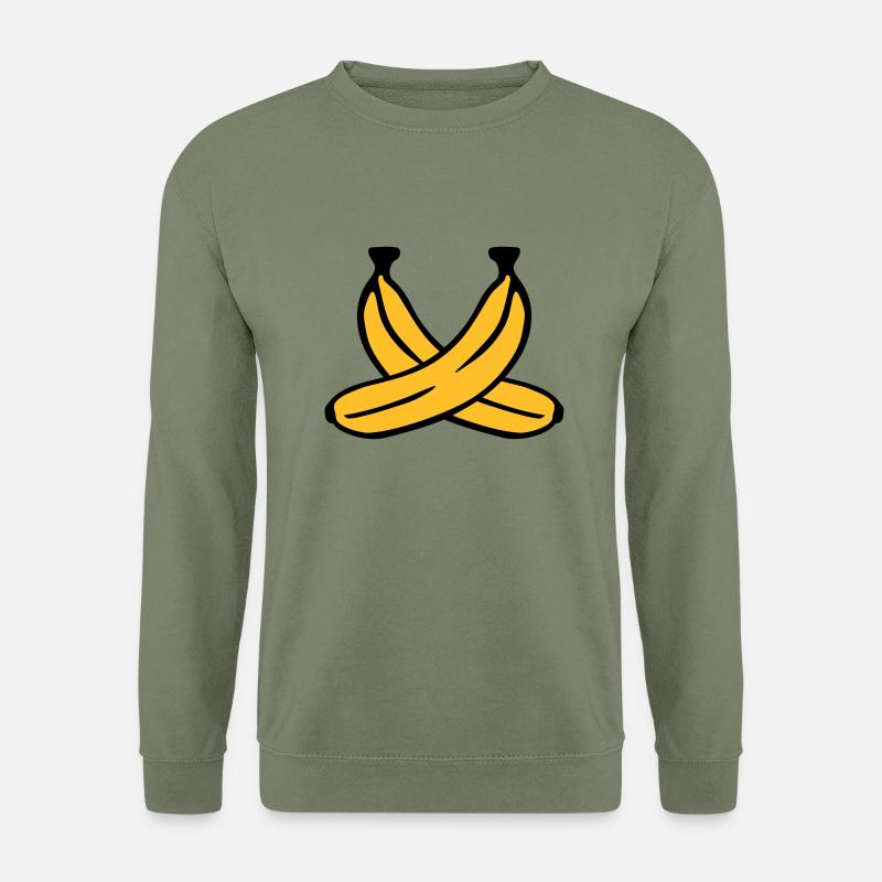 Banane - Unisex Pullover - Armeegrün