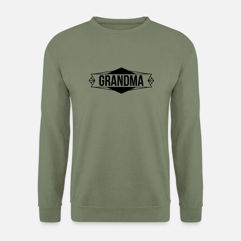 Grandma - Unisex Pullover - Armeegrün