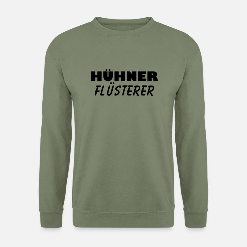 hühner flüsterer - Unisex Pullover - Armeegrün
