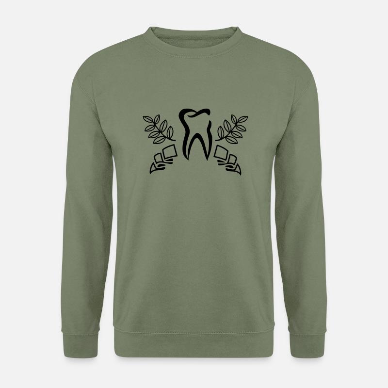 zahn design - Unisex Pullover - Armeegrün