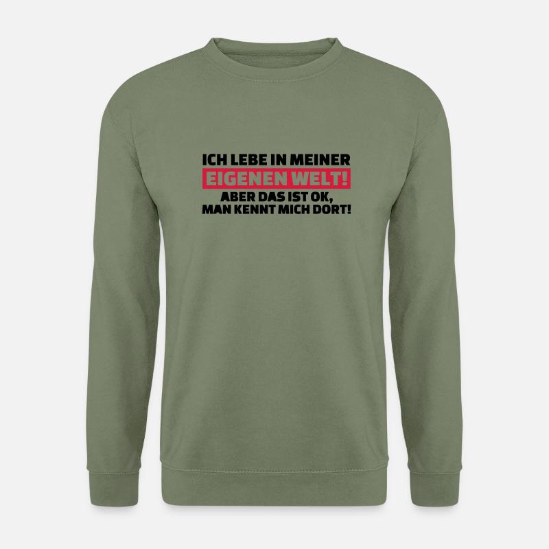 Eigene Welt - Unisex Pullover - Armeegrün