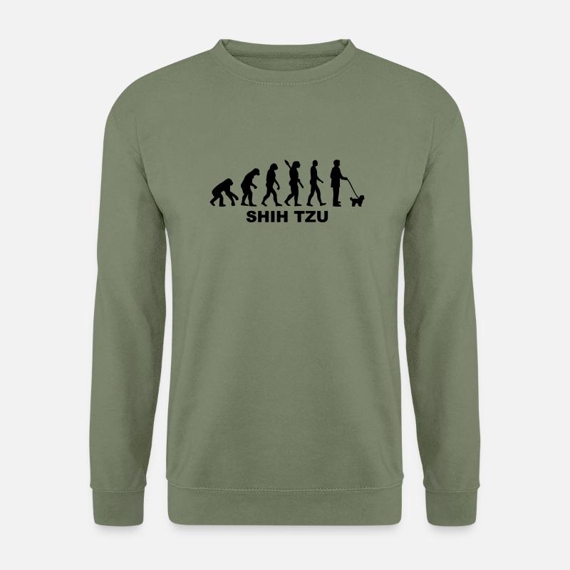 Shih Tzu - Unisex Pullover - Armeegrün
