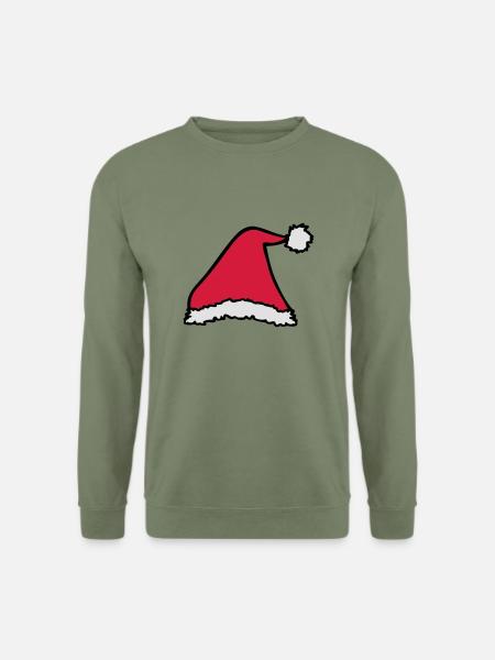 Santa Hat - Unisex Sweatshirt - army green