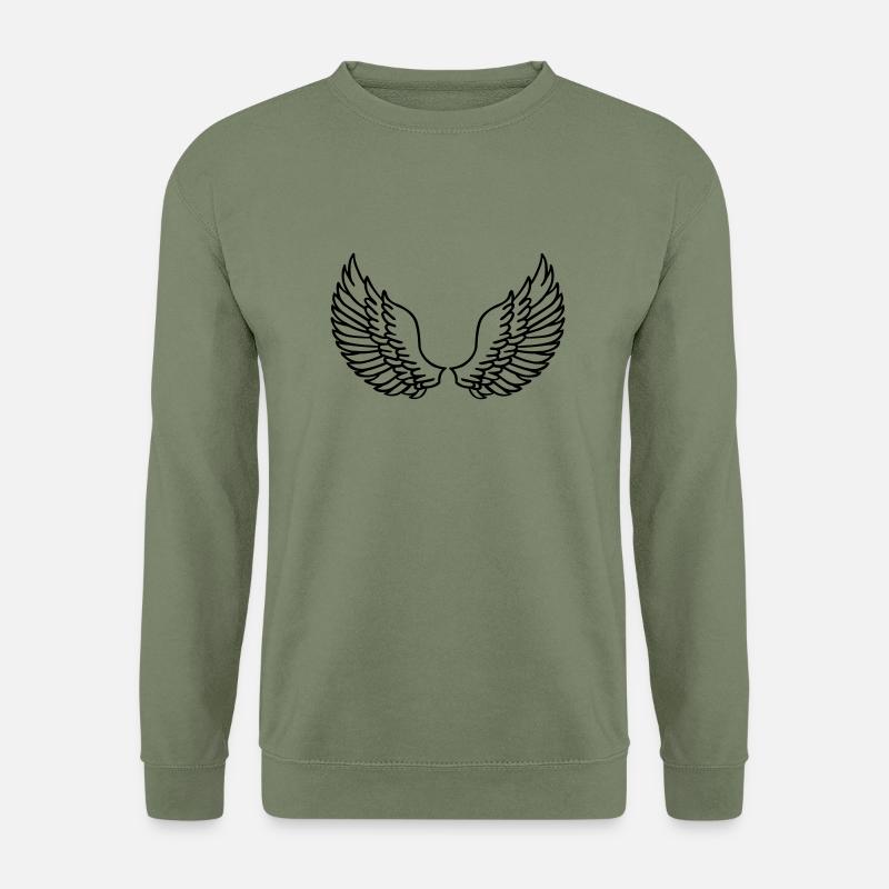 Tragflächen - Unisex Pullover - Armeegrün