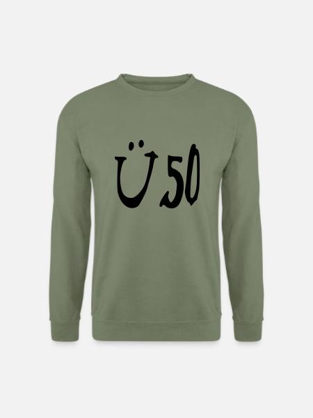 Ü50 - Unisex Pullover - Armeegrün
