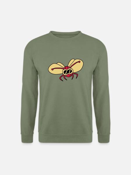 butterfly_pilot_3c - Unisex Sweatshirt - army green