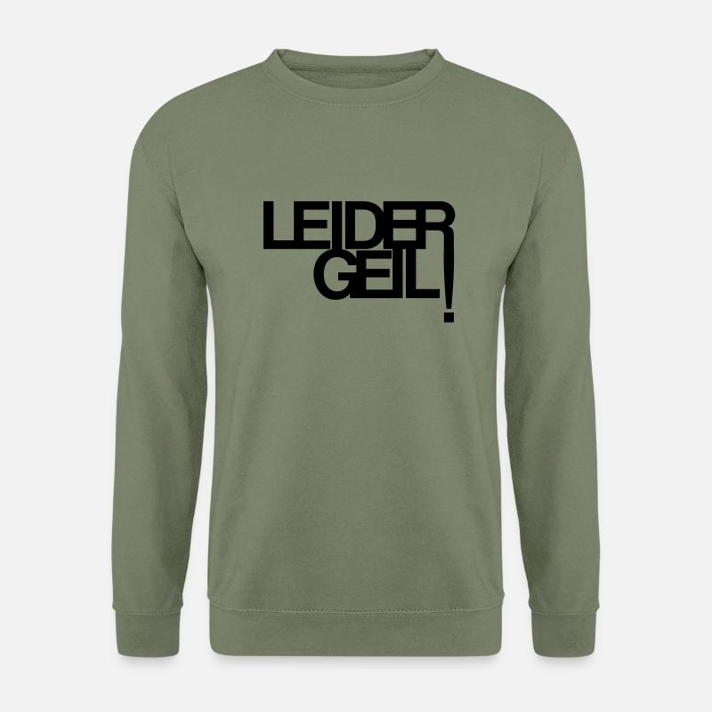 LeiderGeil - Unisex Sweatshirt - army green