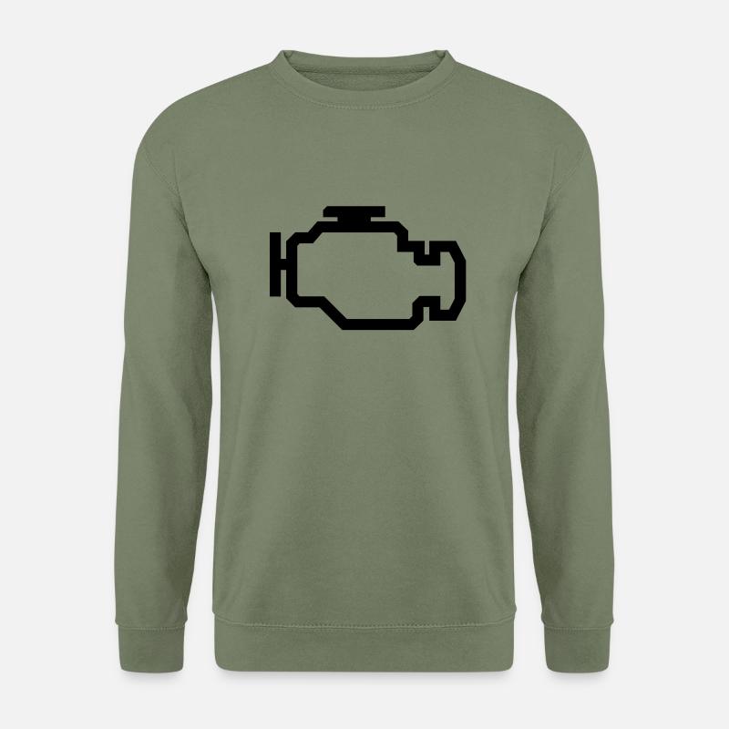 Check Engine Light - Unisex Sweatshirt - army green