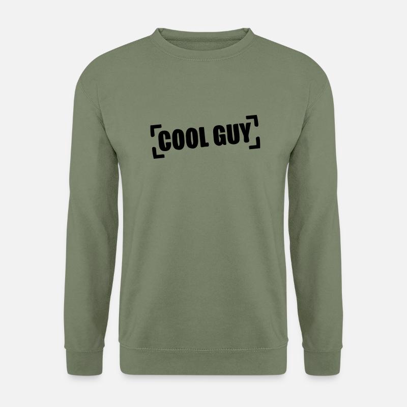 cool_guy_stamp_a1 - Unisex Pullover - Armeegrün
