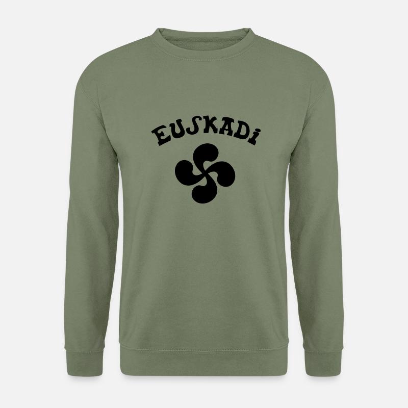Euskadi Basque cross - Unisex Sweatshirt - army green