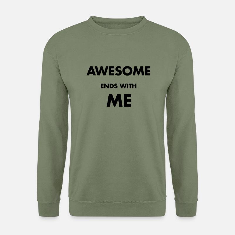 Awesome - Unisex Pullover - Armeegrün
