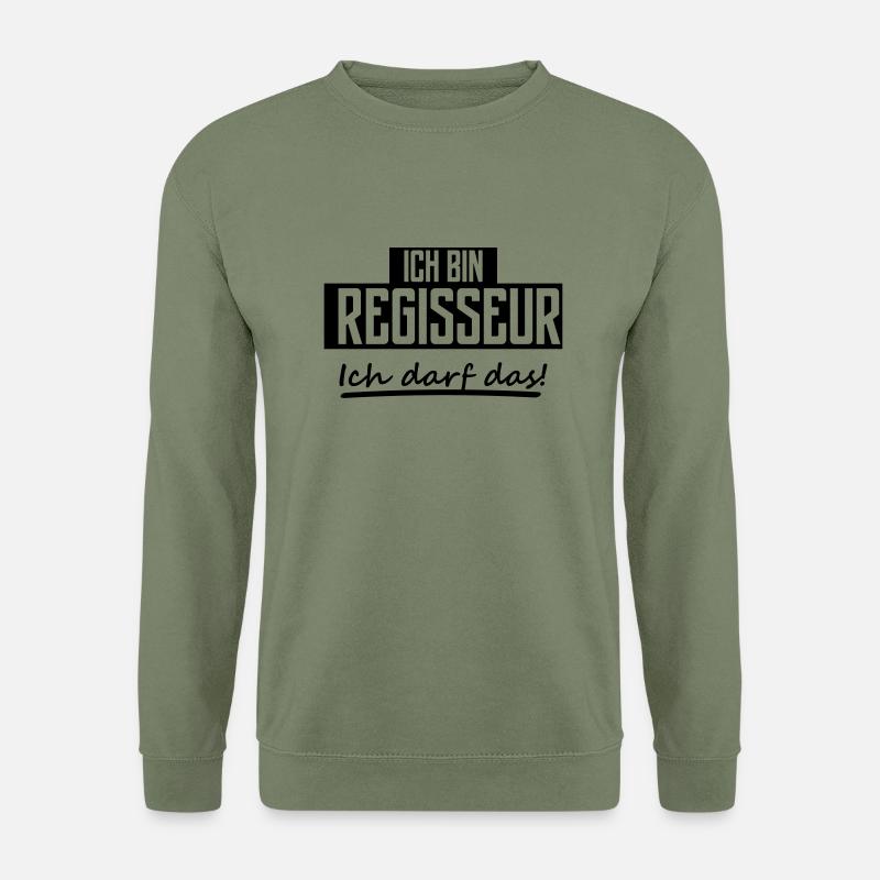 ich bin regisseur - Unisex Pullover - Armeegrün
