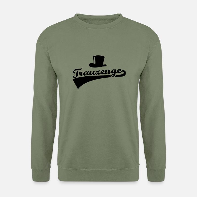 Trauzeuge - Unisex Pullover - Armeegrün