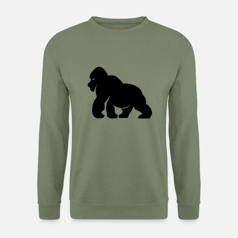 gorilla_01 - Unisex Pullover - Armeegrün