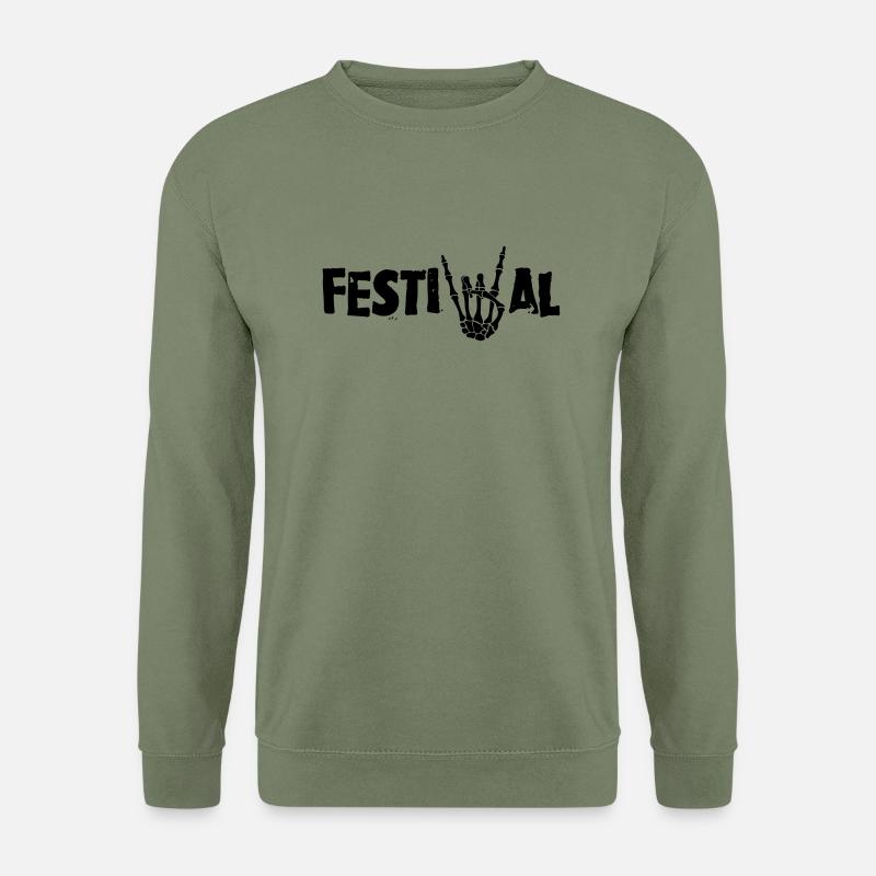 festival - Unisex Pullover - Armeegrün
