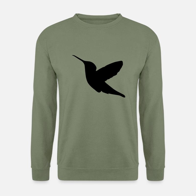 kolibri bird - Unisex Pullover - Armeegrün